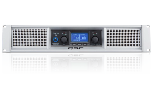 QSC - GXD8 4500W Professional Power Amplifier with Display