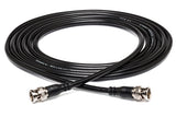 Hosa - 75-ohm Coaxial Cable, BNC to Same - 15 ft