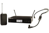 Shure - Système de casque sans fil pour montage en rack BLX14R/SM35 avec microphone intégré (H10 : 542-572 MHz)