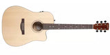 Godin Guitars - Metropolis CW Natural EQ Acoustic/Electric Guitar with Gigbag