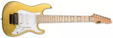 ESP Guitars - Guitare électrique 8 cordes JRV-8 Javier Reyes Signature avec étui - Or métallisé