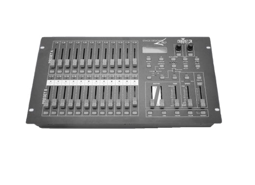 Chauvet DJ - Stage Designer 50 48-Channel DMX 3 & 5-Pin 12-Scene Dimming Console