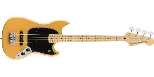 Fender - FSR Player Mustang Bass PJ, touche en érable - Butterscotch Blonde