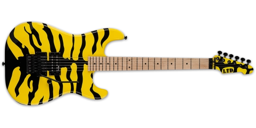 ESP Guitars - LTD GL-200MT Guitare électrique signature George Lynch - Motif tigre jaune