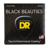 DR Strings - Cordes électriques Black Beauty Coated 10-52