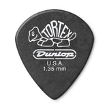 Dunlop - Tortex Pitch Black Jazz III Players Pack (72 cordes) - 1,35 mm