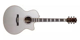 Godin Guitars - Connaisseur Mini-Jumbo Rosewood Acoustic Guitar - Satin Gray