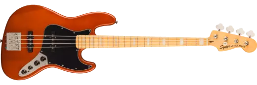 Squier - Classic Vibe Active 70s Jazz Bass, touche en érable - Moka