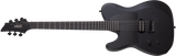 Schecter - PT Black Ops Electric Guitar, Left-Handed - Satin Black Open Pore