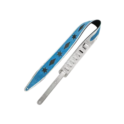 Levys - Levy x Jodi Head Leather Guitar Strap - Shock Rock Star