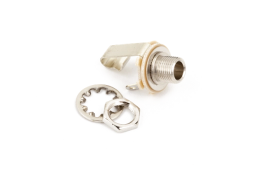 Fender - Prise jack de sortie guitare 1/4" à 2 conducteurs avec matériel de montage