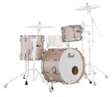 Pearl - Masters Maple/Gum, ensemble de 3 fûts (24, 13, 16) avec pipe chromée - Or rose satiné