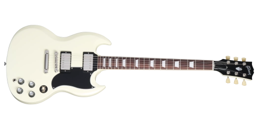 Gibson - SG Standard 61 Stopbar avec étui rigide - Blanc classique