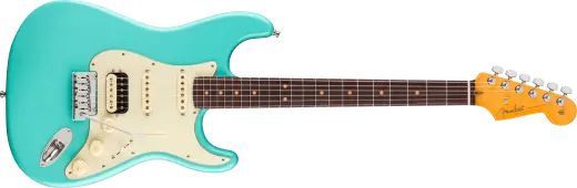 Fender - American Ultra Luxe Vintage 60s Stratocaster HSS, Rosewood Fingerboard - Sea Foam Green