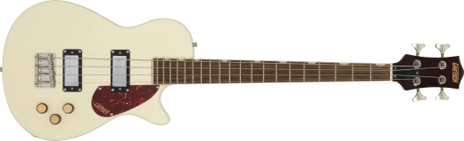 Gretsch Guitars - Basse Streamliner Jet Club Single Cut, touche en laurier - Blanc vintage