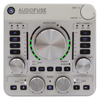 Arturia - AudioFuse 14x14 I/O Audio Interface - Classic Silver