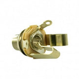 WD Music - WDE12LS-1 Switchcraft 1/4 Output Jack Stereo Long Bushing - Nickel