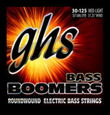 Cordes GHS - Bass Boomers Roundwound - Long Scale - Medium-Light - 6 cordes