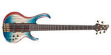 Ibanez - Basse électrique 5 cordes BTB Premium avec housse - Caribbean Islet Low Gloss
