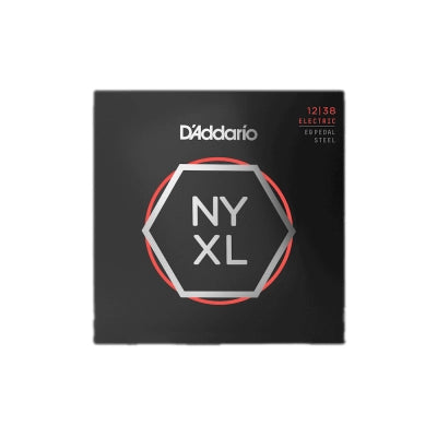 Jeu de cordes pour guitare pedal steel DAddario Nickel Wound Custom Medium Mi9 - 12-38