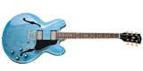 Gibson - ES-335 Electric Guitar with Hardshell Case - Ocean Blue