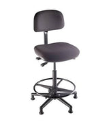 K &amp; M Stands - Chaise de chef d'orchestre 13480 avec siège et dossier réglables
