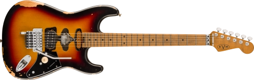 EVH - Édition limitée Frankenstein Relic Series, touche en érable - Vintage Sunburst