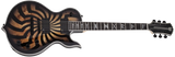 Schecter - Wylde Odin Grail Electric Guitar - Buzzsaw Charcoal Burst