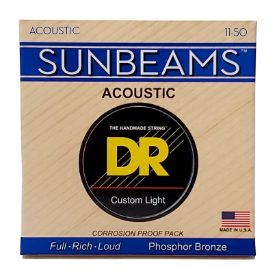 DR Strings - Cordes acoustiques Sunbeam Phos Bronze - Medium/Light 11-50