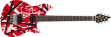 EVH - Wolfgang Special Striped Series, Ebony Fingerboard - Red, Black, and White