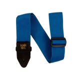 Sangle de guitare Ernie Ball en polypropylène - Bleue et noire