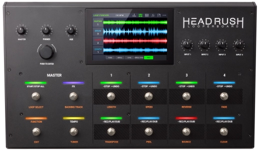 HeadRush - Looperboard, processeur d'effets Looper avec écran tactile
