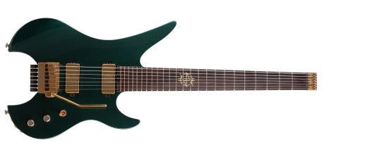 Schecter - Synyster Gates Custom 7-String TR Headless Electric Guitar - Oak Green Metallic