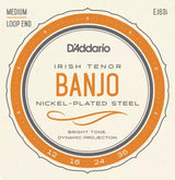 DAddario - EJ63i - Cordes pour banjo ténor irlandais, nickel 9-30