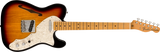Fender - Vintera II 60s Telecaster Thinline, touche en érable - Sunburst 3 couleurs avec housse de transport