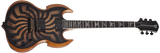Schecter - Wylde Barbarian Electric Guitar - Buzzsaw Charcoal Burst