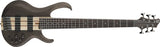 Ibanez - Basse 6 cordes BTB Standard - Gris transparent plat