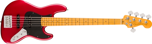 Fender - American Ultra II Jazz Bass V 5 cordes, touche en érable - Sinister Red