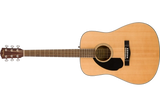 Fender - CD-60S Dreadnought Acoustic Guitar, Natural - Left Handed