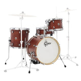 Gretsch Drums - Catalina Club 4-Piece Shell Pack (18,12,14,SD) - Satin Walnut Glaze