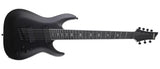 Schecter - C-7 Multiscale SLS Elite Evil Twin 7-String Electric Guitar - Satin Black