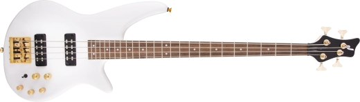 Jackson Guitars - Série JS Spectra Bass JS3, touche en laurier - Blanc neige