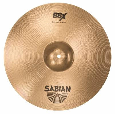Sabian - B8X Cymbale Crash Fine - 17 pouces
