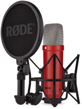 RODE - NT1 Signature Series Studio Condenser Microphone - Red