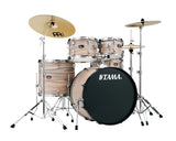 Tama - Imperialstar 5-Piece Drum Kit (22,10,12,16,SD) with Cymbals and Hardware - Zebrawood