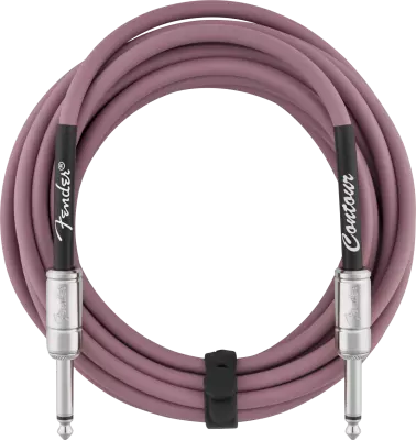 Fender - Contour Series 15 Instrument Cable - Burgundy Mist