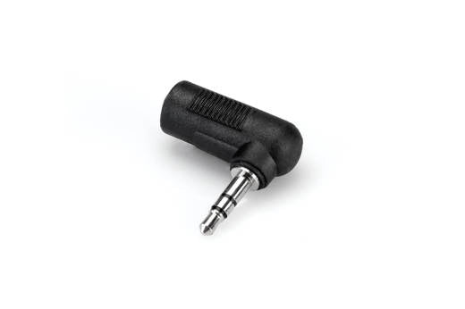 Adaptateur coudé Hosa, TRS 3,5 mm vers même