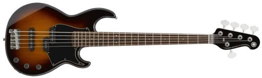 Yamaha - BB435 Guitare basse électrique 5 cordes - Tobacco Brown Sunburst
