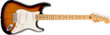 Fender - Stratocaster Player 70e anniversaire, touche en érable - Sunburst bicolore