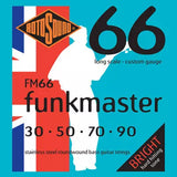 Roto Sound - Jeu de cordes pour basse Funk Master